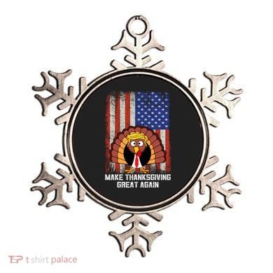 Make Thanksgiving Great Again Funny Trump Turkey Gift Ornament