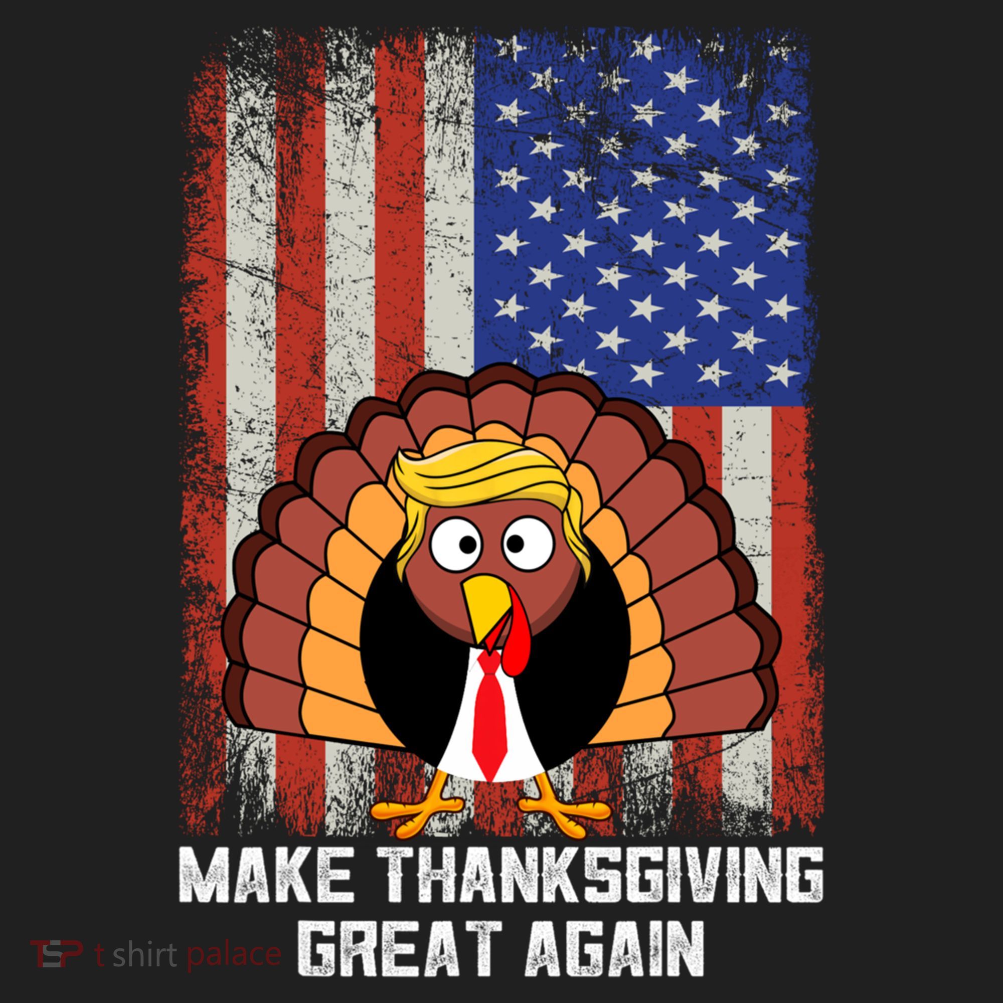 Make Thanksgiving Great Again Funny Trump Turkey Gift Hat