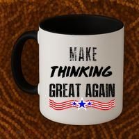 Make Thinking Great Again Coffee Mug thumb 2