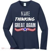 Make Thinking Great Again Women's Long Sleeve Shirt thumb 0