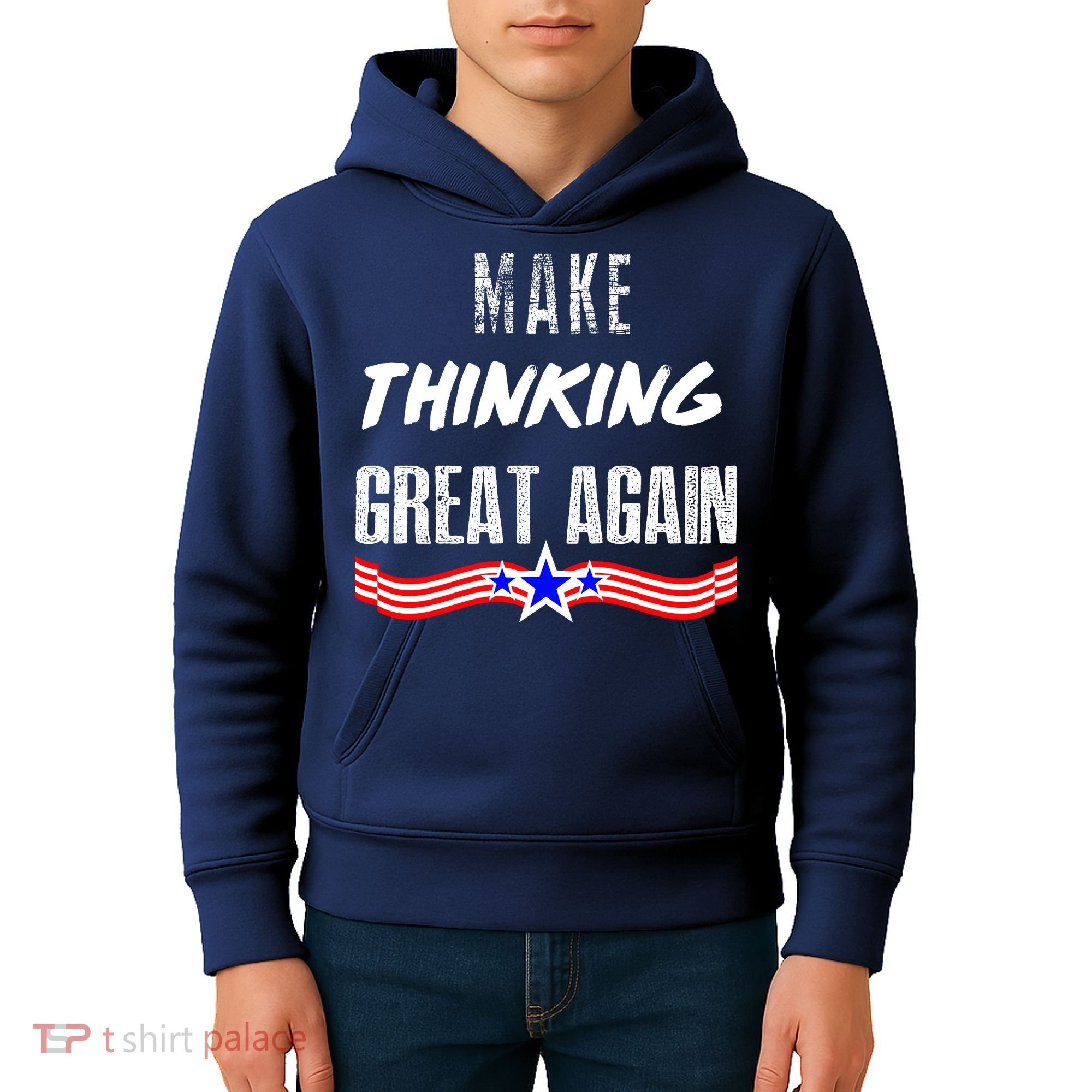 Make Thinking Great Again Kids Hoodie
