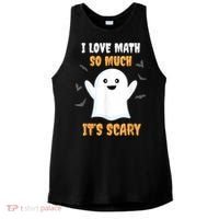 Math Teacher Halloween Funny Math Class School Mathematician Ladies PosiCharge Tri-Blend Wicking Tank thumb 0