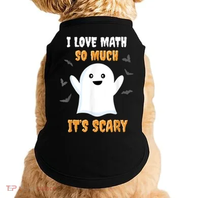 Math Teacher Halloween Funny Math Class School Mathematician Doggie Tank