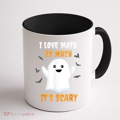 Math Teacher Halloween Funny Math Class School Mathematician Coffee Mug back