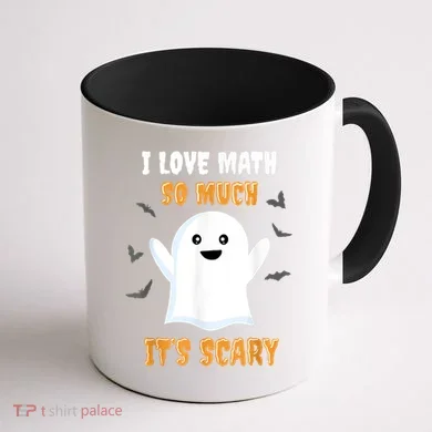 Math Teacher Halloween Funny Math Class School Mathematician Coffee Mug back