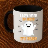Math Teacher Halloween Funny Math Class School Mathematician Coffee Mug thumb 2