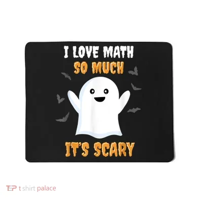 Math Teacher Halloween Funny Math Class School Mathematician Mousepad