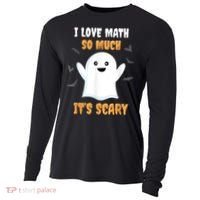 Math Teacher Halloween Funny Math Class School Mathematician Cooling Performance Long Sleeve Crew thumb 0