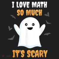 Math Teacher Halloween Funny Math Class School Mathematician Golf Towel thumb 3