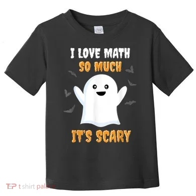 Math Teacher Halloween Funny Math Class School Mathematician Toddler T-Shirt
