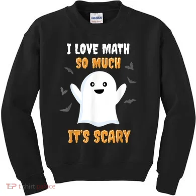 Math Teacher Halloween Funny Math Class School Mathematician Kids Sweatshirt