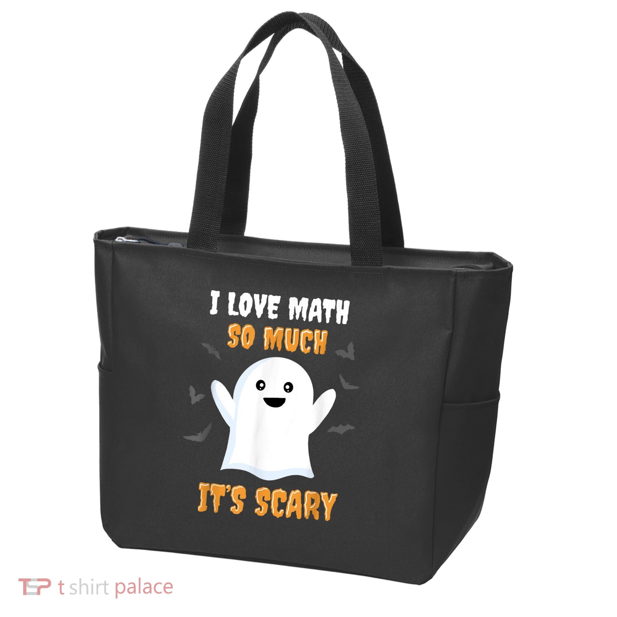 Math Teacher Halloween Funny Math Class School Mathematician Tote Bag