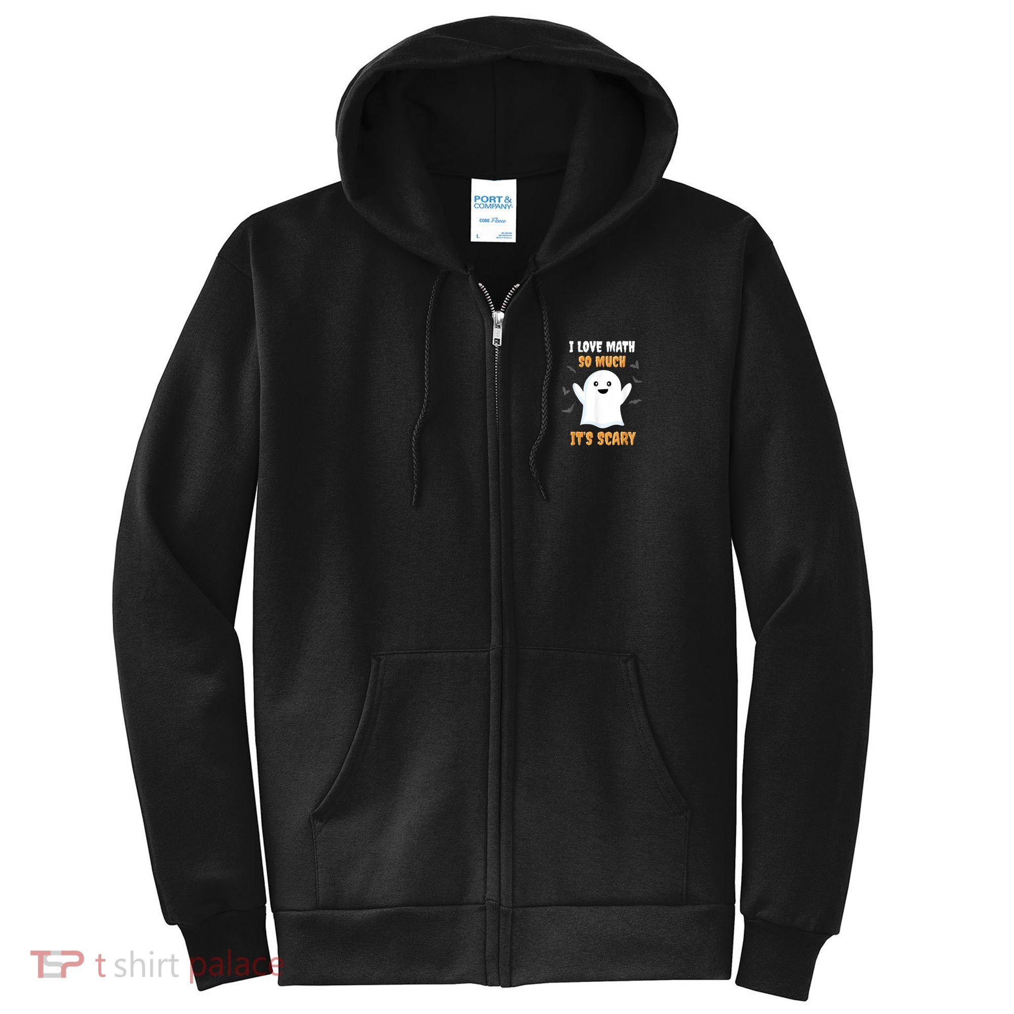 Math Teacher Halloween Funny Math Class School Mathematician Full Zip Hoodie