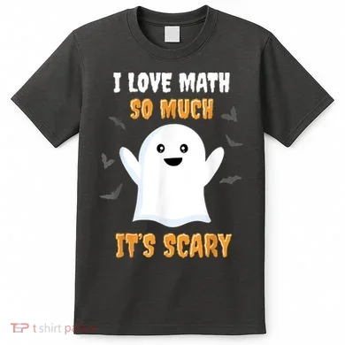 Math Teacher Halloween Funny Math Class School Mathematician T-Shirt