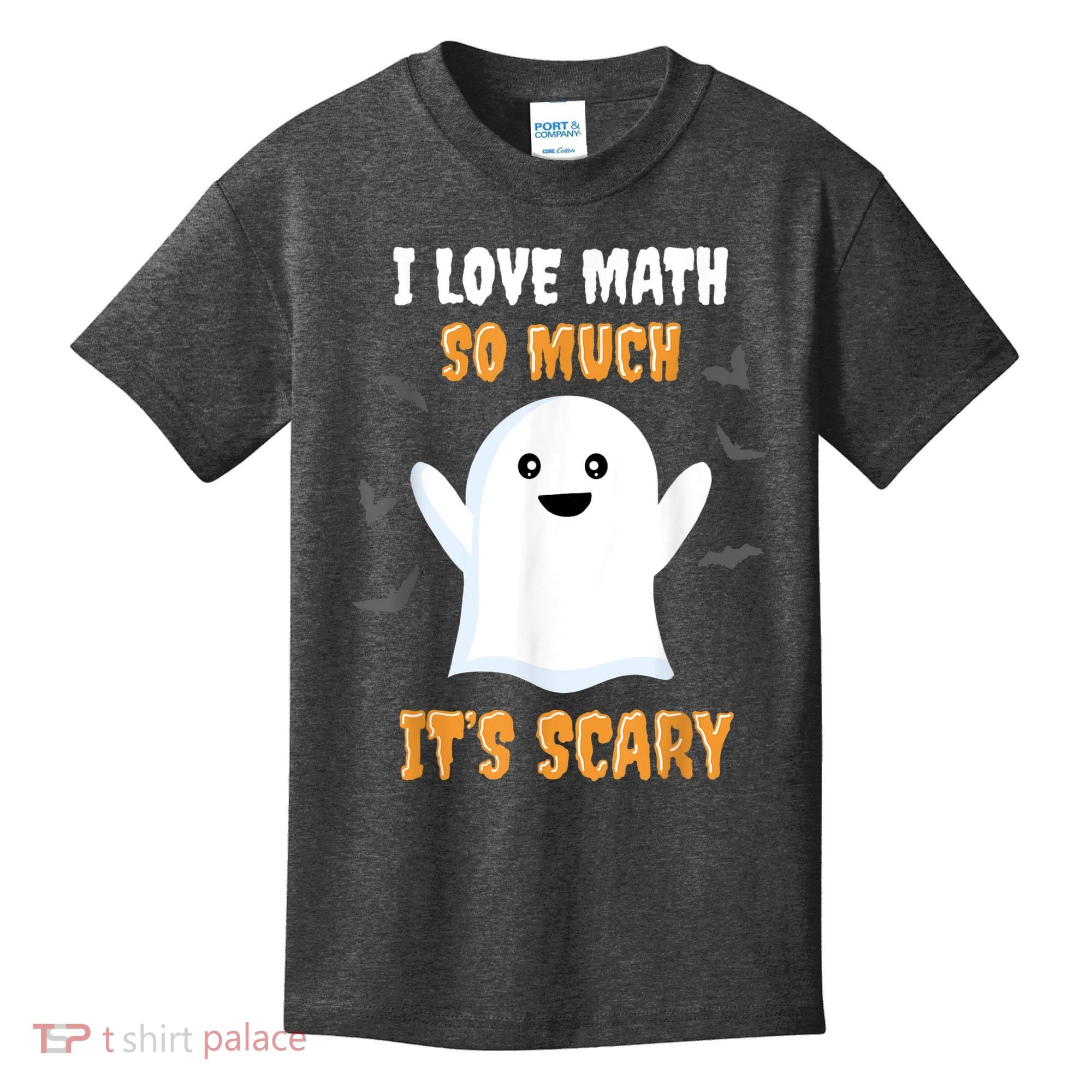 Math Teacher Halloween Funny Math Class School Mathematician Kids T-Shirt