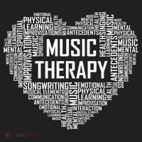 Music Therapy Heart Gift Therapist Appreciation Graduation Gift Hat thumb 2