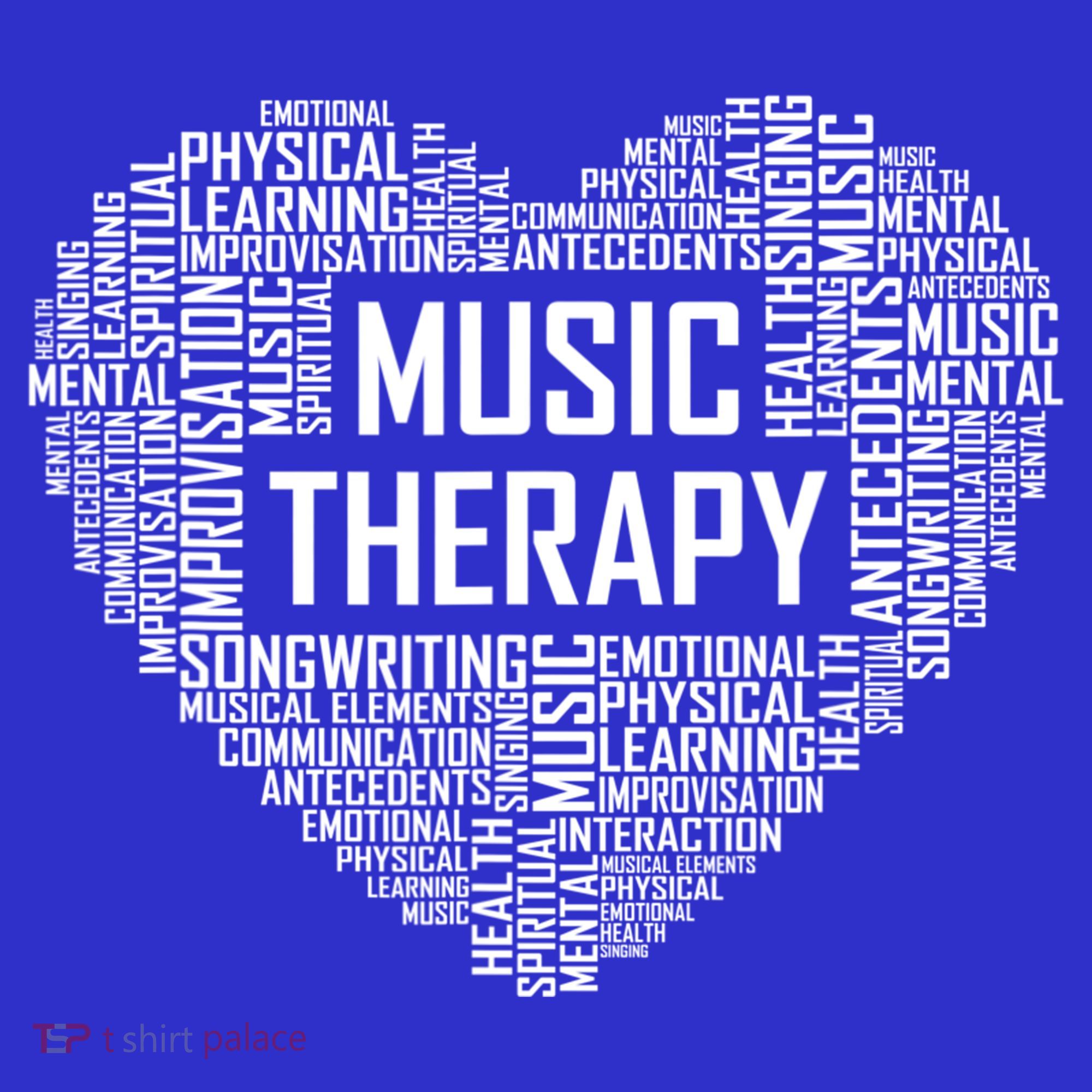 Music Therapy Heart Gift Therapist Appreciation Graduation Gift Sweatshirt