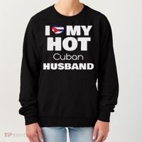Married To Hot Cuba Man I Love My Hot Cuban Husband Women's Sweatshirt thumb 0
