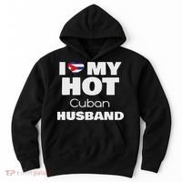 Married To Hot Cuba Man I Love My Hot Cuban Husband Hoodie thumb 0