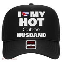 Married To Hot Cuba Man I Love My Hot Cuban Husband Hat thumb 0