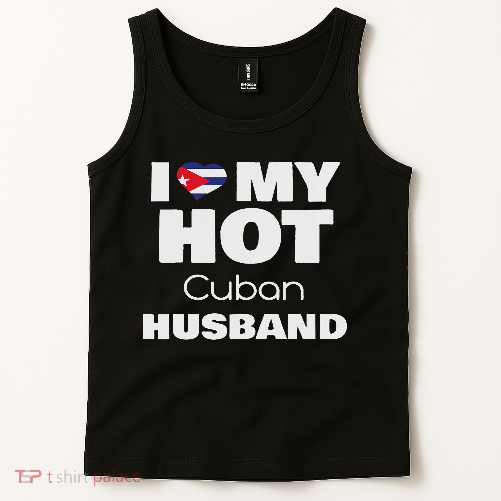 Married To Hot Cuba Man I Love My Hot Cuban Husband Tank Top