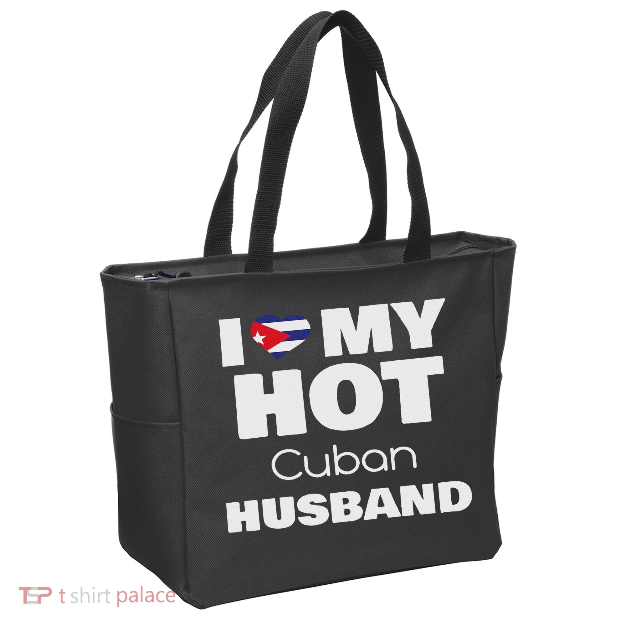 Married To Hot Cuba Man I Love My Hot Cuban Husband Tote Bag