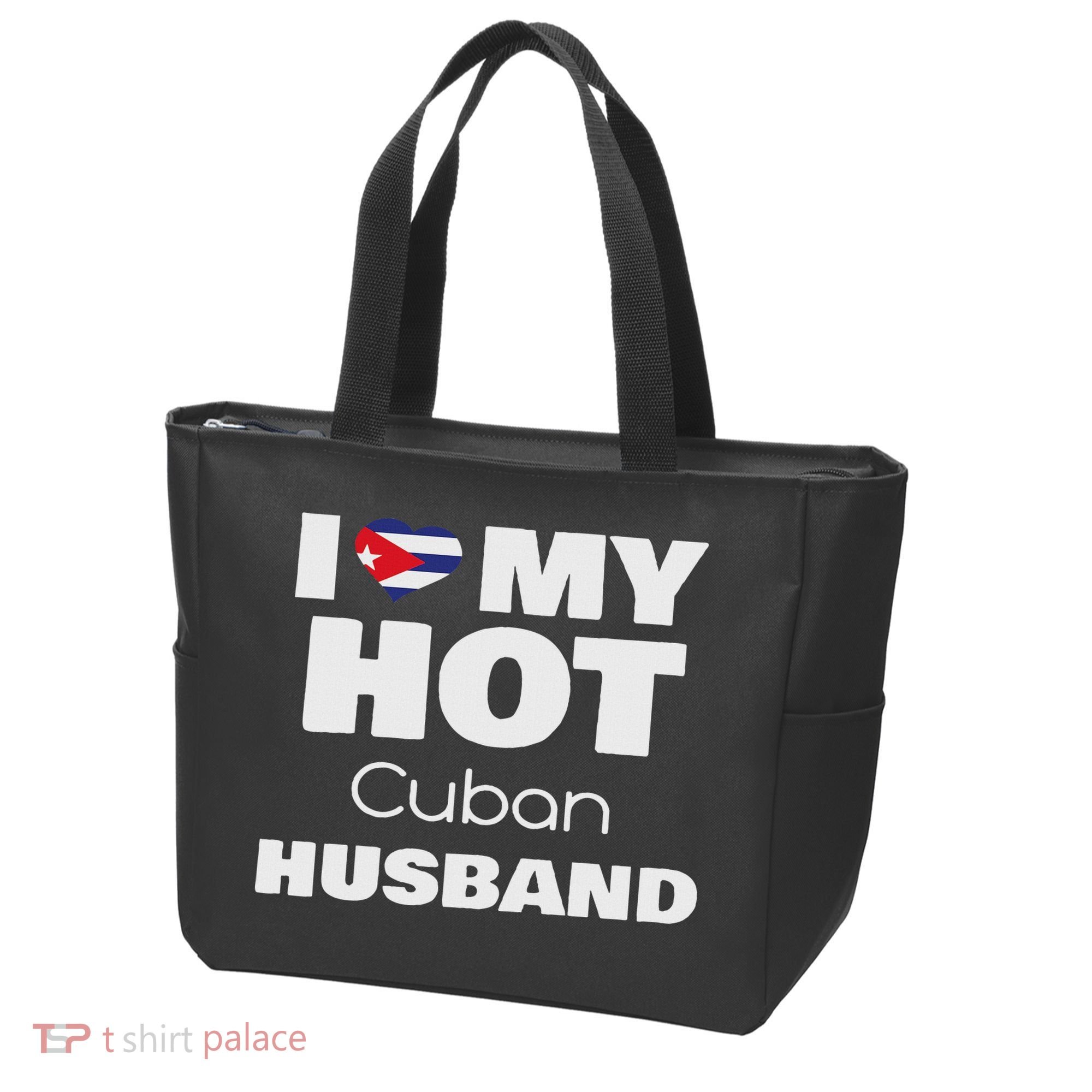 Married To Hot Cuba Man I Love My Hot Cuban Husband Tote Bag