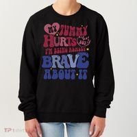 My Tummy Hurts Tummy Ache Survivor Women's Sweatshirt thumb 0