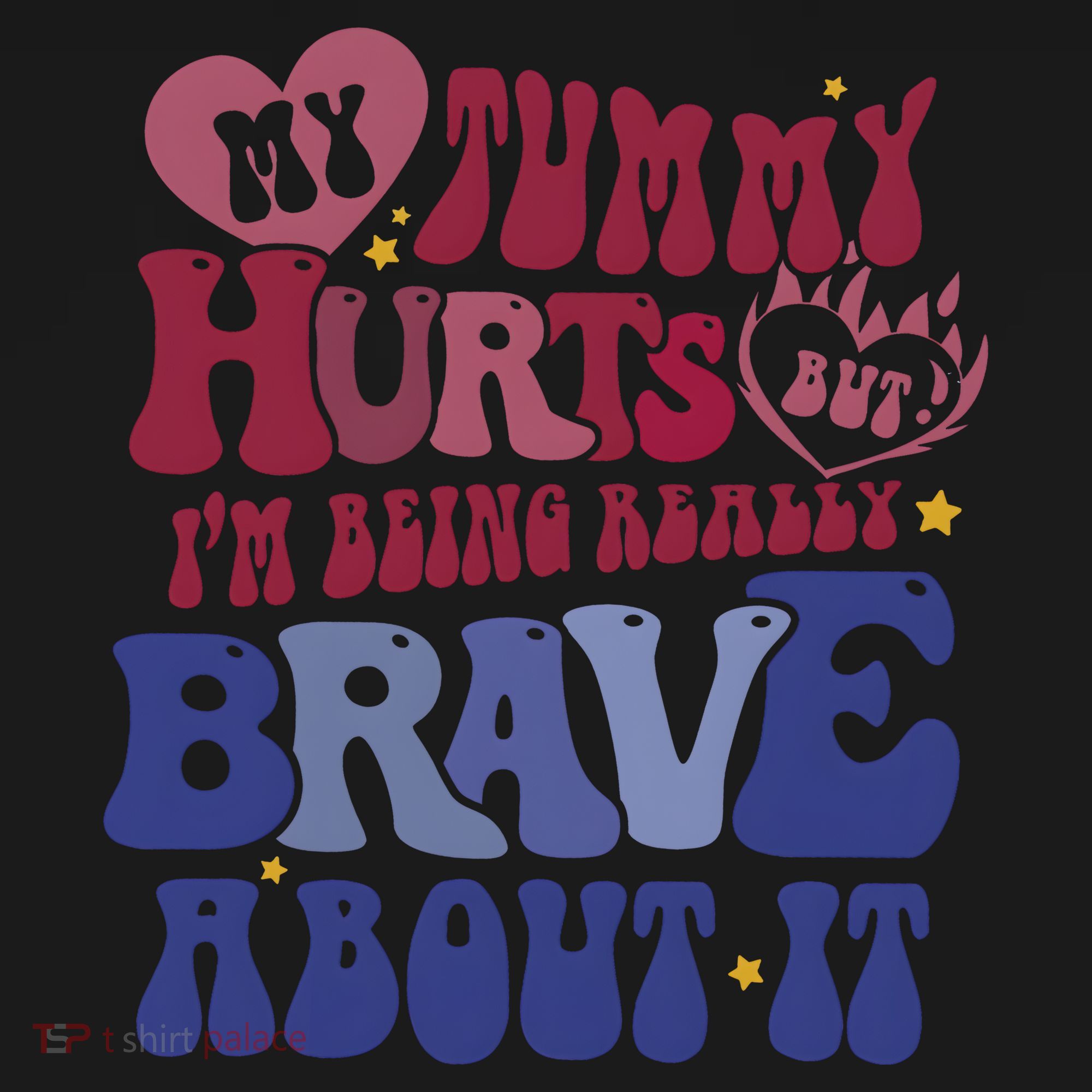 My Tummy Hurts Tummy Ache Survivor Toddler Hoodie