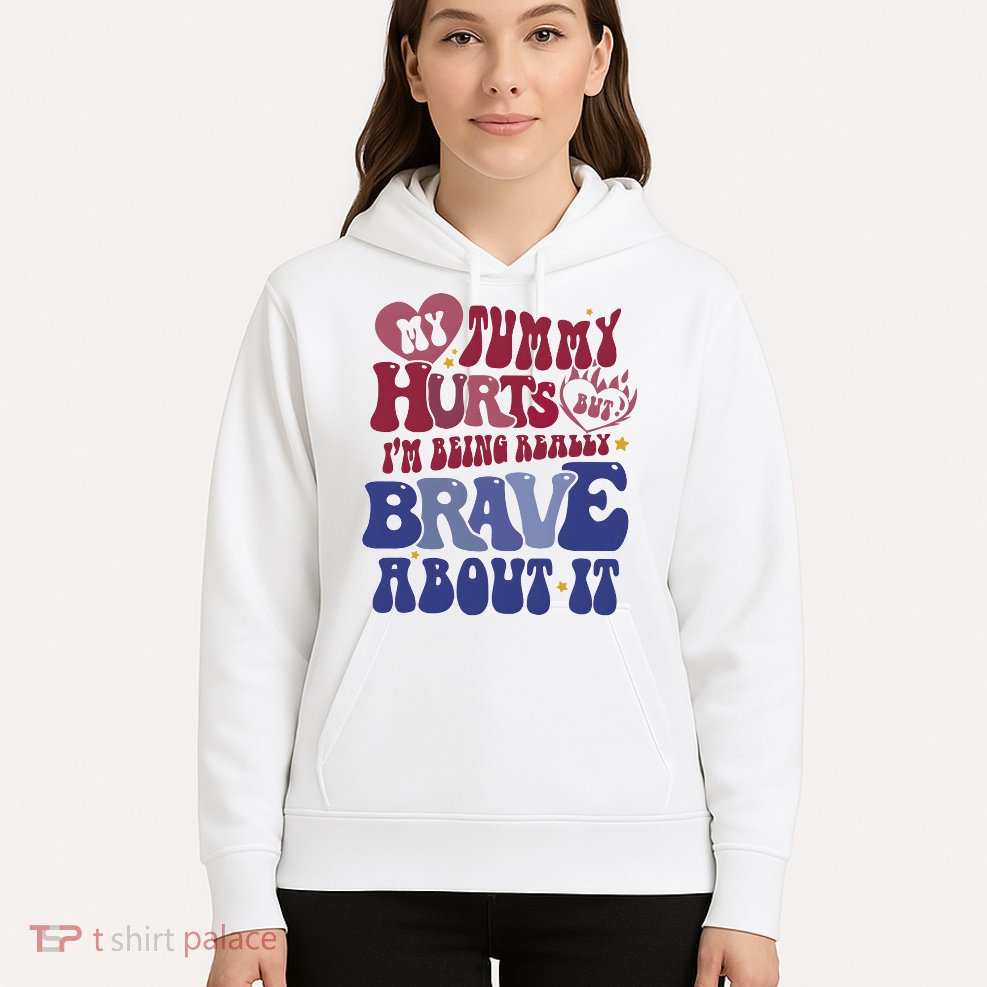 My Tummy Hurts Tummy Ache Survivor Hoodie