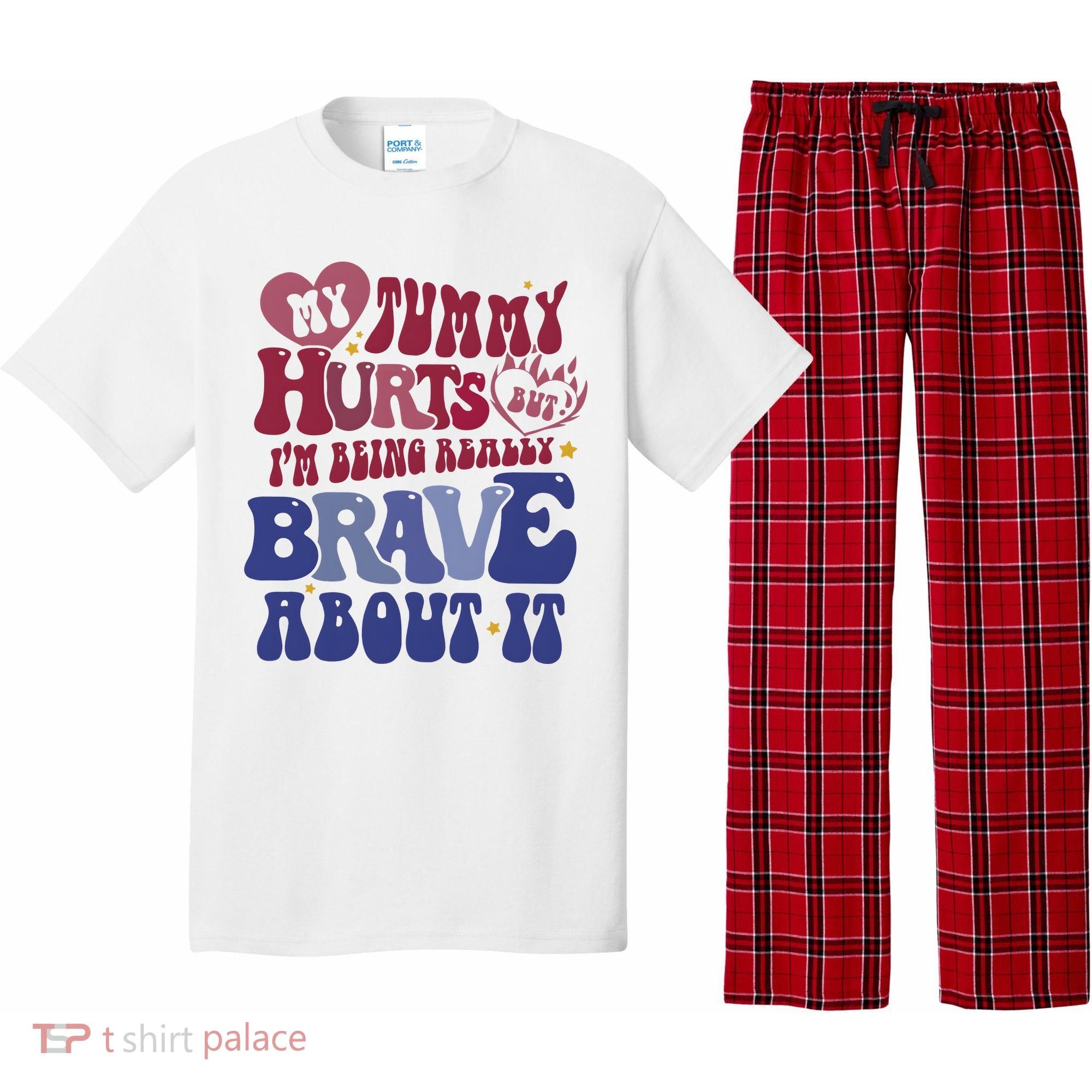 My Tummy Hurts Tummy Ache Survivor Pajama Set