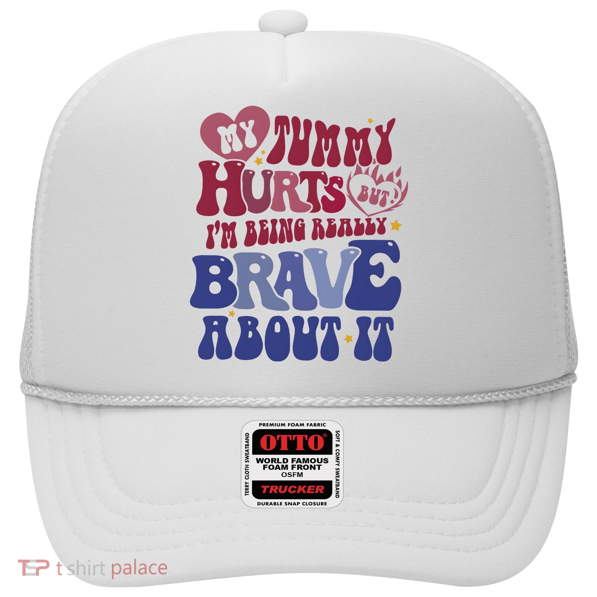 My Tummy Hurts Tummy Ache Survivor Hat