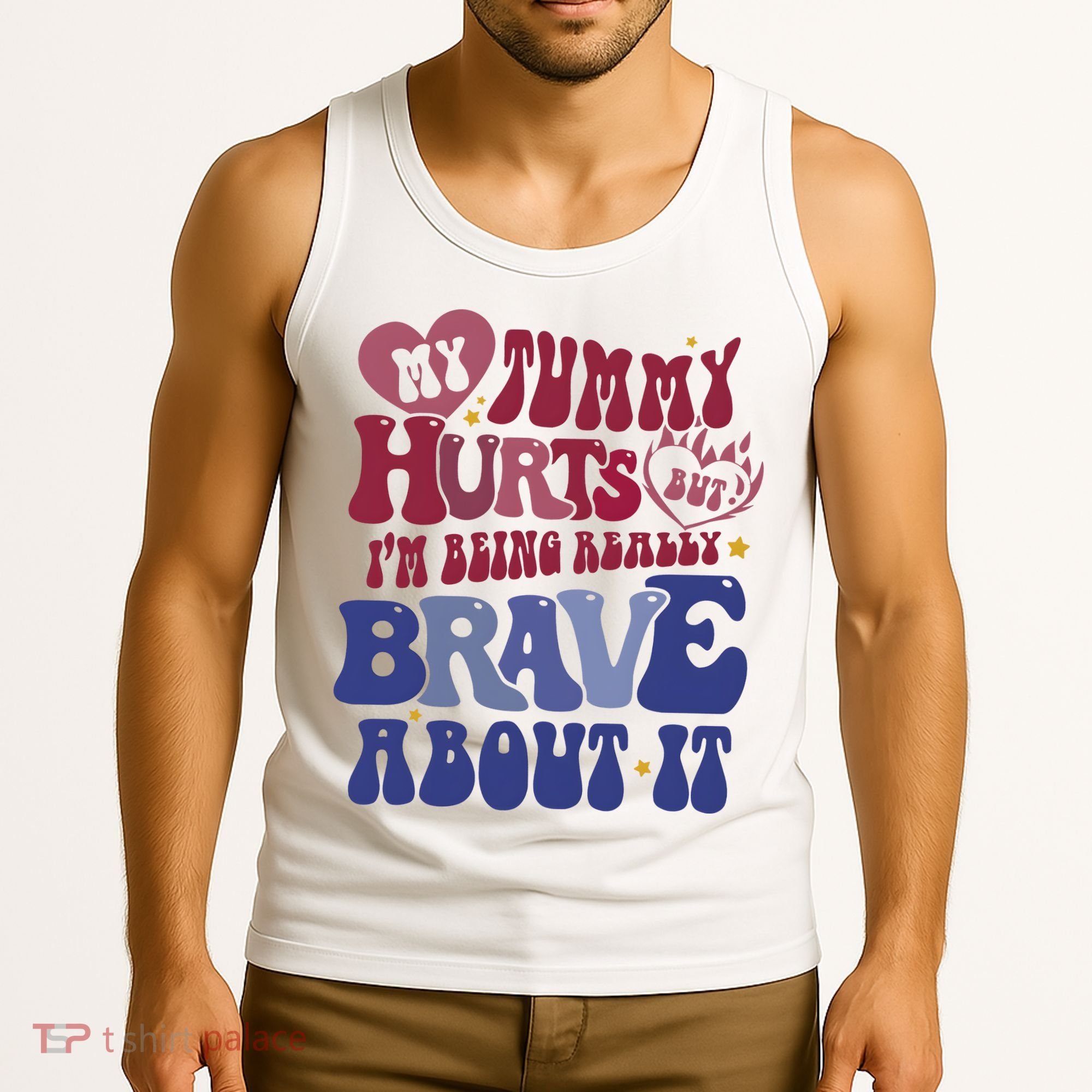 My Tummy Hurts Tummy Ache Survivor Tank Top