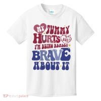 My Tummy Hurts Tummy Ache Survivor Kids T-Shirt thumb 0