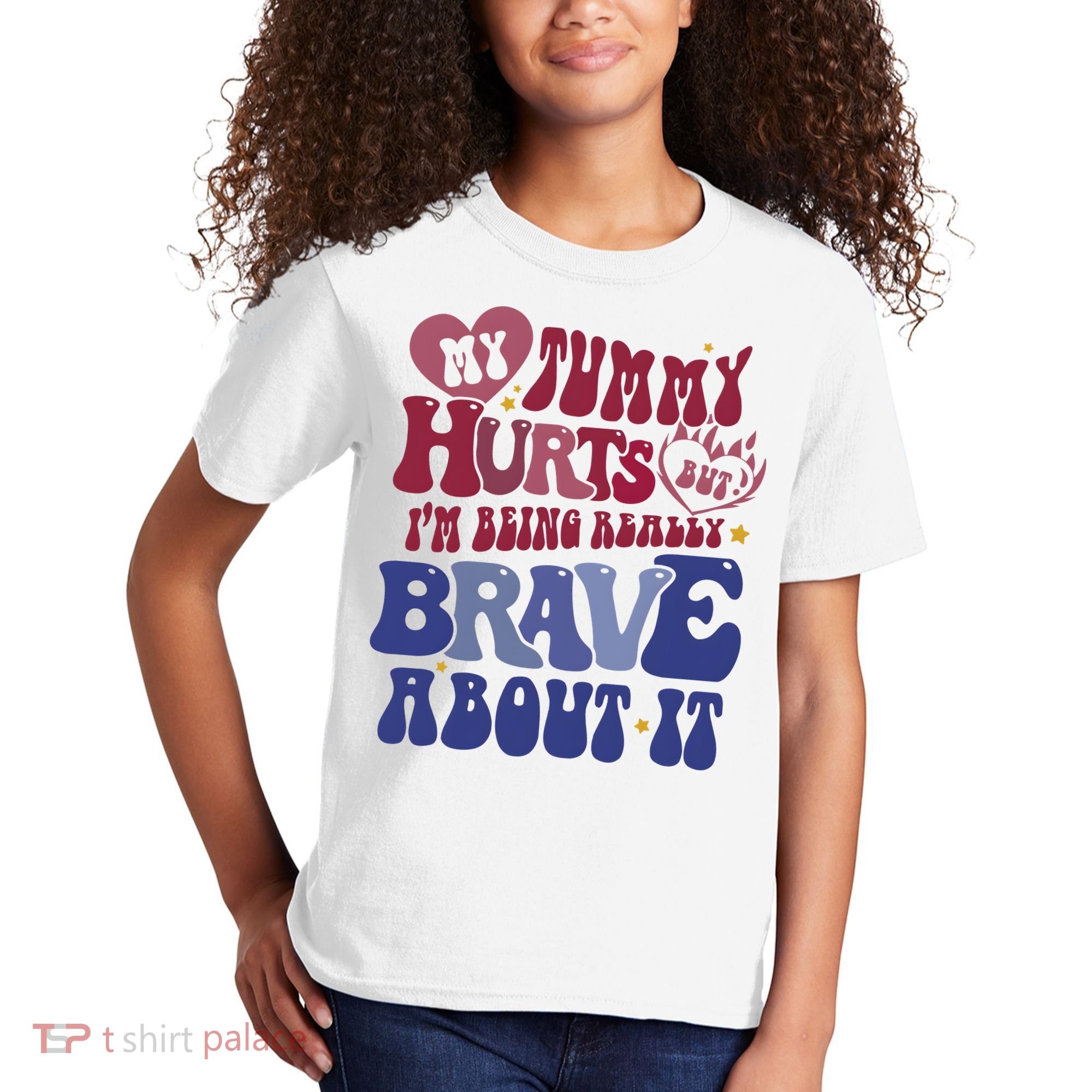 My Tummy Hurts Tummy Ache Survivor Kids T-Shirt