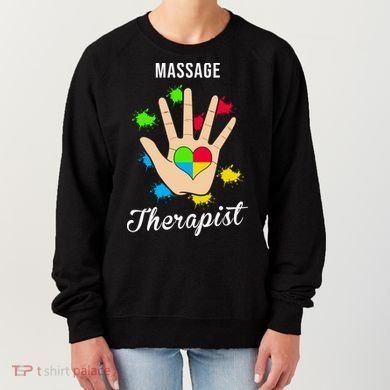 Massage Therapist Handprint Women's Sweatshirt