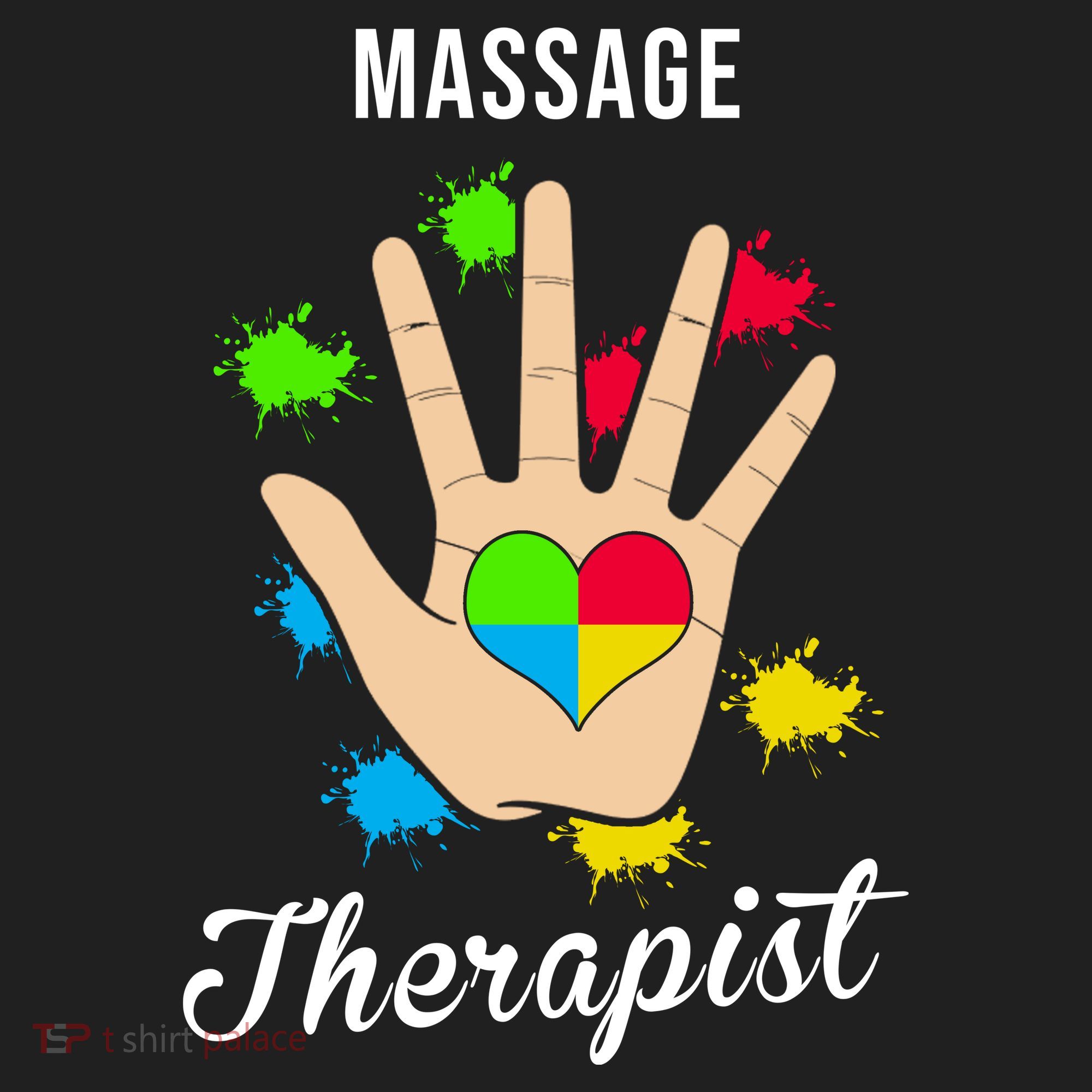 Massage Therapist Handprint Women's Sweatshirt