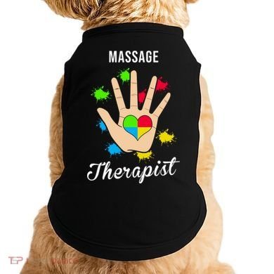 Massage Therapist Handprint Doggie Tank