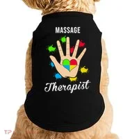 Massage Therapist Handprint Doggie Tank thumb 0