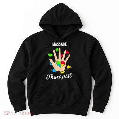 Massage Therapist Handprint Hoodie