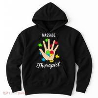 Massage Therapist Handprint Hoodie thumb 0
