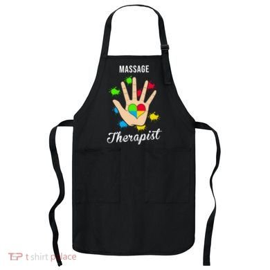 Massage Therapist Handprint Apron