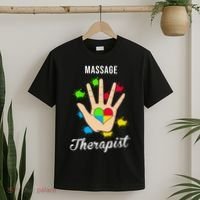Massage Therapist Handprint T-Shirt thumb 2