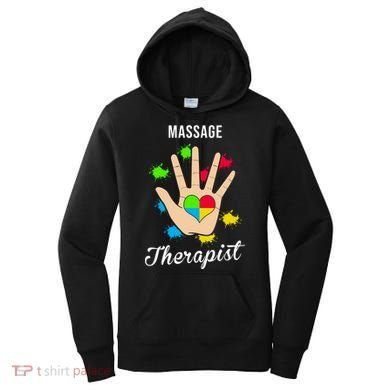 Massage Therapist Handprint Women's Hoodie