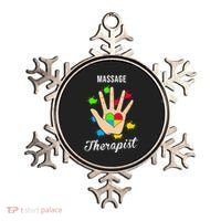 Massage Therapist Handprint Ornament thumb 0
