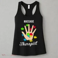 Massage Therapist Handprint Women's Tank Top thumb 3