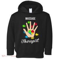 Massage Therapist Handprint Toddler Hoodie thumb 0