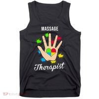 Massage Therapist Handprint Tank Top thumb 0