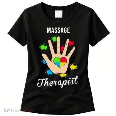 Massage Therapist Handprint Women's T-Shirt