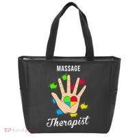 Massage Therapist Handprint Tote Bag thumb 0